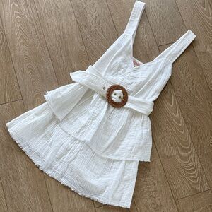 Show Me Your MuMu White Mini Dress